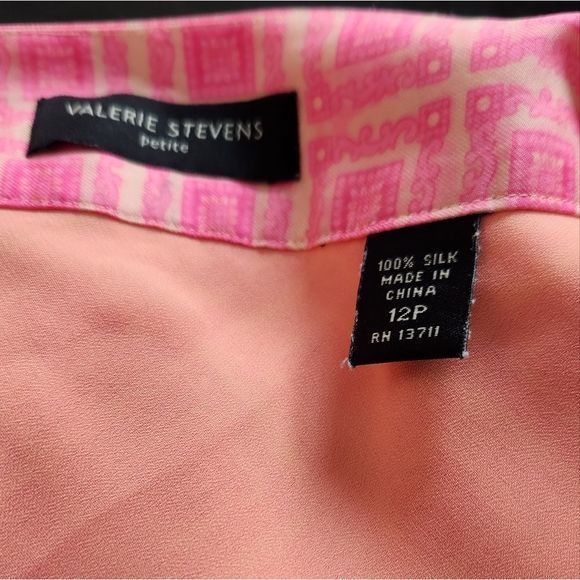 Valerie Steven's Silk Skirt, Size 12P - Picture 2 of 5